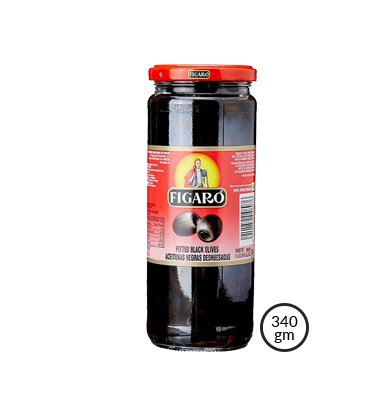 Figaro Pitted Black Olive(340gm)