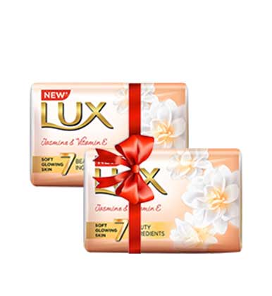 Lux Jasmine & Vitamin E Bar Soap Value Pack