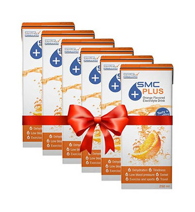 SMC Plus Orange Electrolyte Drink 250 ml (Combo Pack)